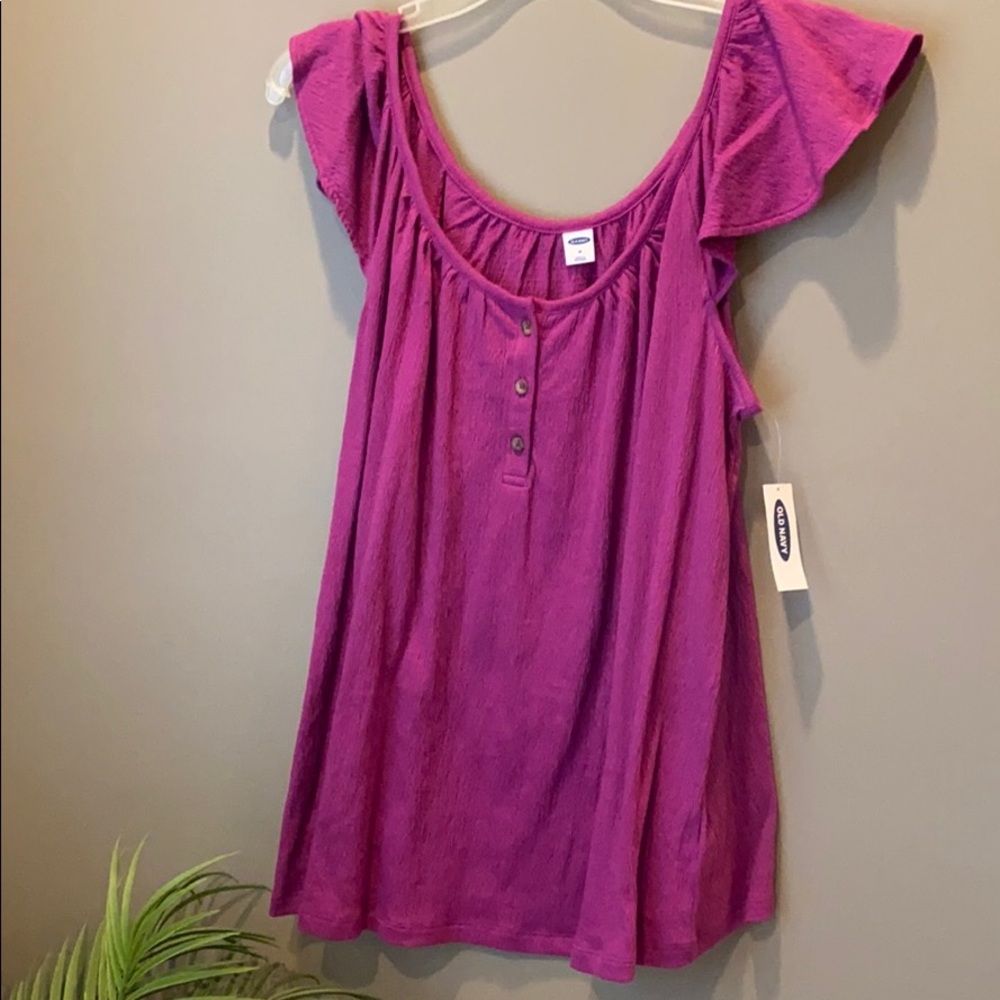 Shirt sleeve top